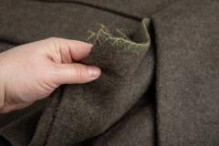 BW Wool Blanket, Unissued. Utterly delightful decorative stitching on the edges.